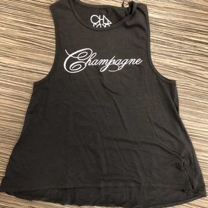 Graphic Tee - Champagne